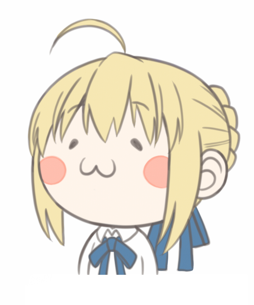 artoria pendragon and saber (fate and 2 more) drawn by tsukumo_(soar99)