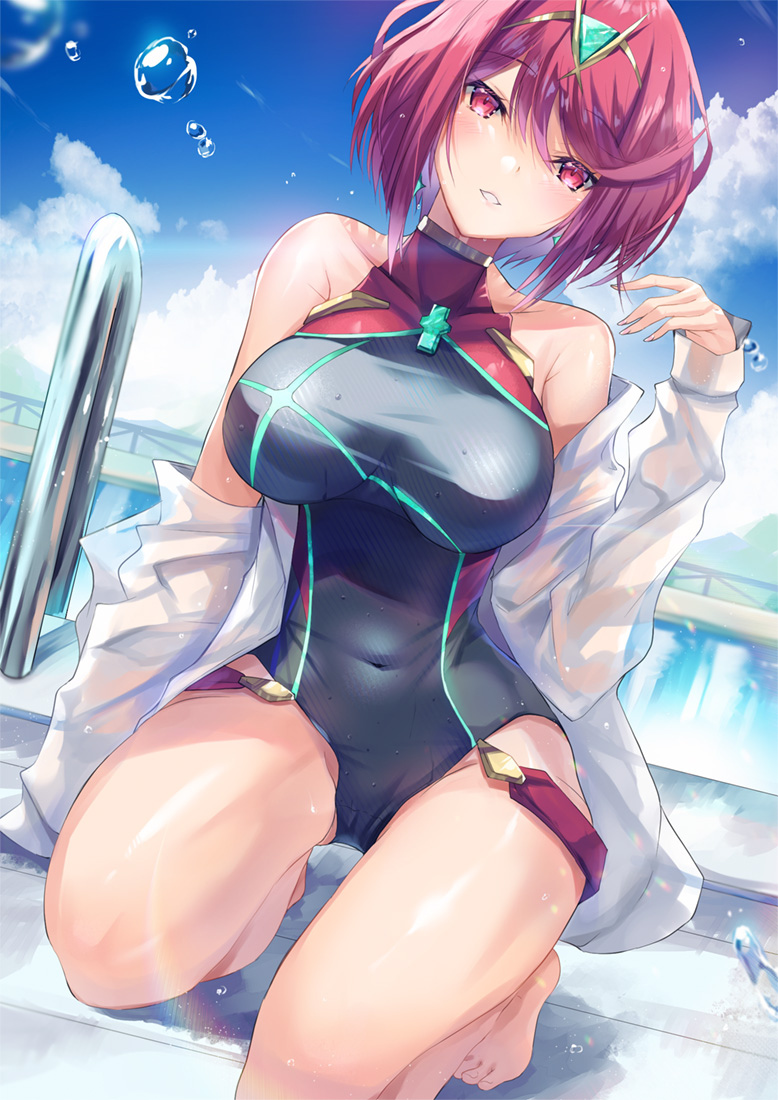 pyra (xenoblade chronicles and 1 more) drawn by inoue_takuya_(tactactak)