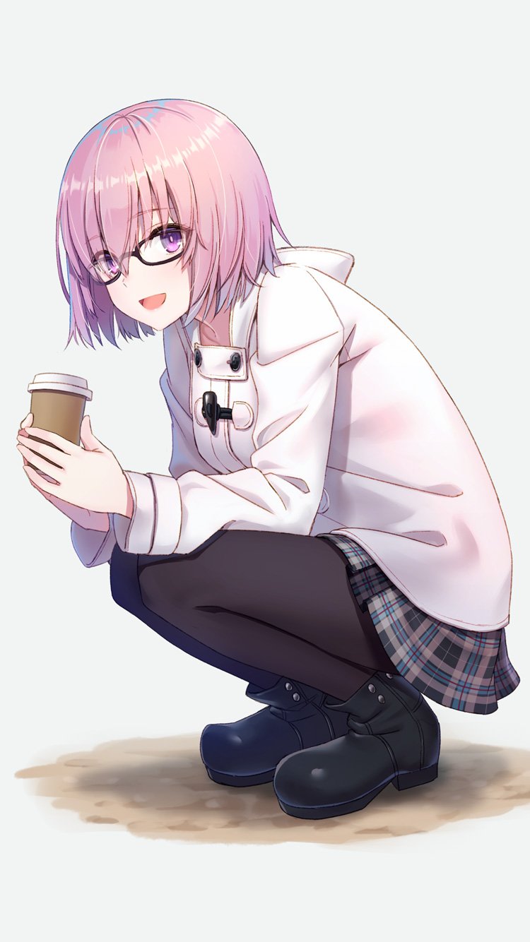 mash kyrielight (fate and 1 more) drawn by hyuuga_azuri