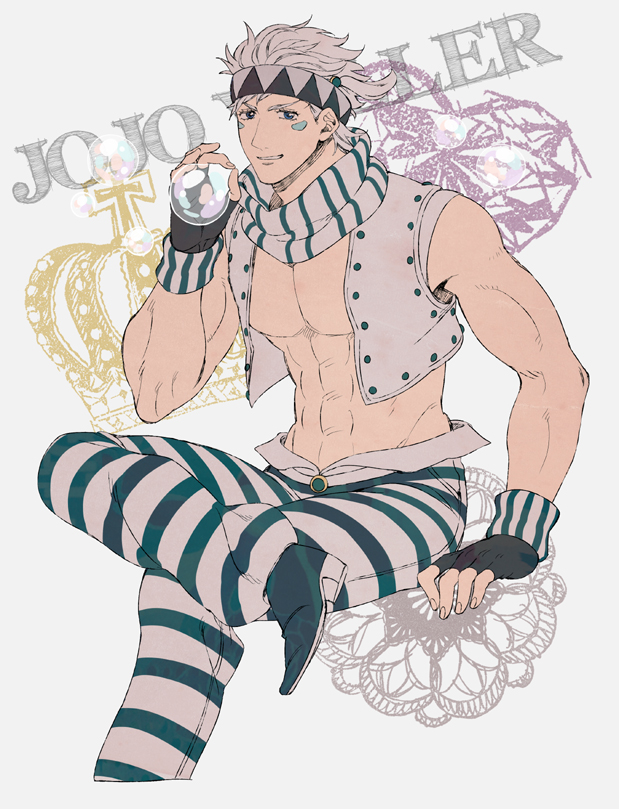 caesar anthonio zeppeli (jojo no kimyou na bouken and 1 more) drawn by ar_(rikuesuto)