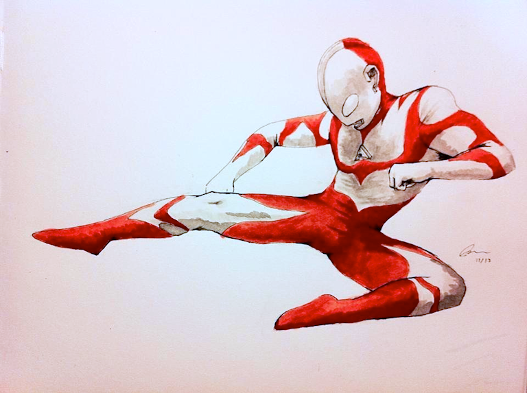 ultraman great (ultra series and 1 more) drawn by jlgatsby