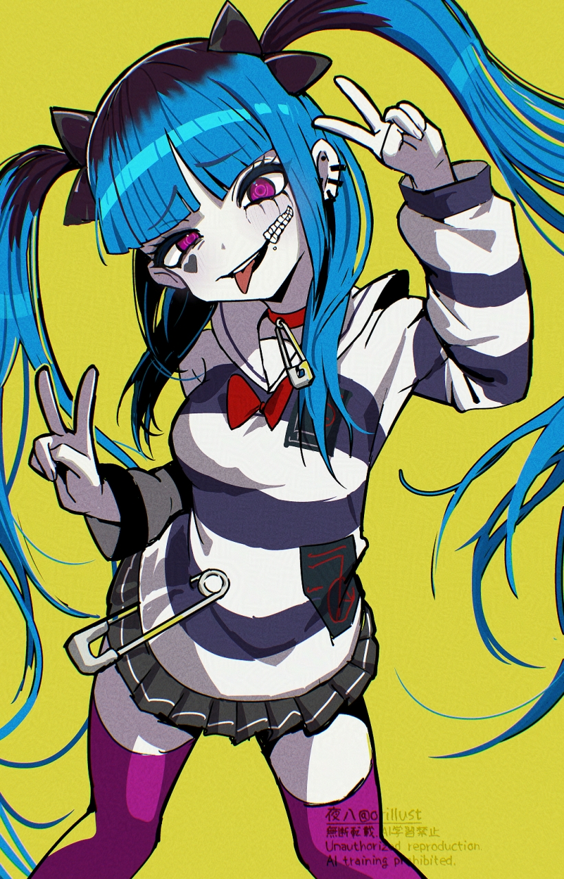 amemiya darumi (the hundred line -last defense academy-) drawn by yoruhachi