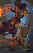 2girls absurdres areola_slip areolae bare_shoulders blue_eyes breasts broken broken_sword broken_weapon cleavage commission cutesexyrobutts dark_skin fire hat highres huge_breasts long_hair mole mole_under_mouth multiple_girls one-eyed paid_reward patreon_reward pointy_ears purple_eyes red_hair short_hair signature sword tattoo thick_thighs thighs weapon white_hair witch_hat rating:q score:3 2girls absurdres areola_slip areolae bare_shoulders blue_eyes breasts broken broken_sword broken_weapon cleavage commission cutesexyrobutts dark_skin fire hat highres huge_breasts long_hair mole mole_under_mouth multiple_girls one-eyed paid_reward patreon_reward pointy_ears purple_eyes red_hair short_hair signature sword tattoo thick_thighs thighs weapon white_hair witch_hat