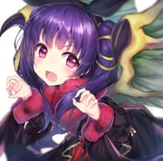 1girl black_dress blush claw_pose dragon_girl dragon_wings dress eyebrows_visible_through_hair fang fire_emblem fire_emblem:_the_sacred_stones fire_emblem_heroes fur_trim hair_between_eyes hair_ribbon hairband halloween_costume hands_up highres long_hair long_sleeves looking_at_viewer manakete myrrh_(fire_emblem) open_mouth purple_eyes purple_hair revision ribbon simple_background solo topia twintails upper_body white_background wings yellow_ribbon rating:s score:1 1girl black_dress blush claw_pose dragon_girl dragon_wings dress eyebrows_visible_through_hair fang fire_emblem fire_emblem:_the_sacred_stones fire_emblem_heroes fur_trim hair_between_eyes hair_ribbon hairband halloween_costume hands_up highres long_hair long_sleeves looking_at_viewer manakete myrrh_(fire_emblem) open_mouth purple_eyes purple_hair revision ribbon simple_background solo topia twintails upper_body white_background wings yellow_ribbon