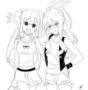 2girls black_vest bow breasts check_commentary closed_mouth commentary_request curly_hair cutoffs denim denim_shorts double_bun greyscale high_ponytail long_hair looking_at_viewer mei_(pokemon) monochrome motu0505 multiple_girls no_hat no_headwear pink_bow pokemon pokemon_(game) pokemon_bw pokemon_bw2 raglan_sleeves shirt short_shorts shorts sidelocks simple_background skirt sleeveless sleeveless_shirt smile touko_(pokemon) twintails very_long_hair vest white_background white_shirt rating:s score:0 2girls black_vest bow breasts check_commentary closed_mouth commentary_request curly_hair cutoffs denim denim_shorts double_bun greyscale high_ponytail long_hair looking_at_viewer mei_(pokemon) monochrome motu0505 multiple_girls no_hat no_headwear pink_bow pokemon pokemon_(game) pokemon_bw pokemon_bw2 raglan_sleeves shirt short_shorts shorts sidelocks simple_background skirt sleeveless sleeveless_shirt smile touko_(pokemon) twintails very_long_hair vest white_background white_shirt