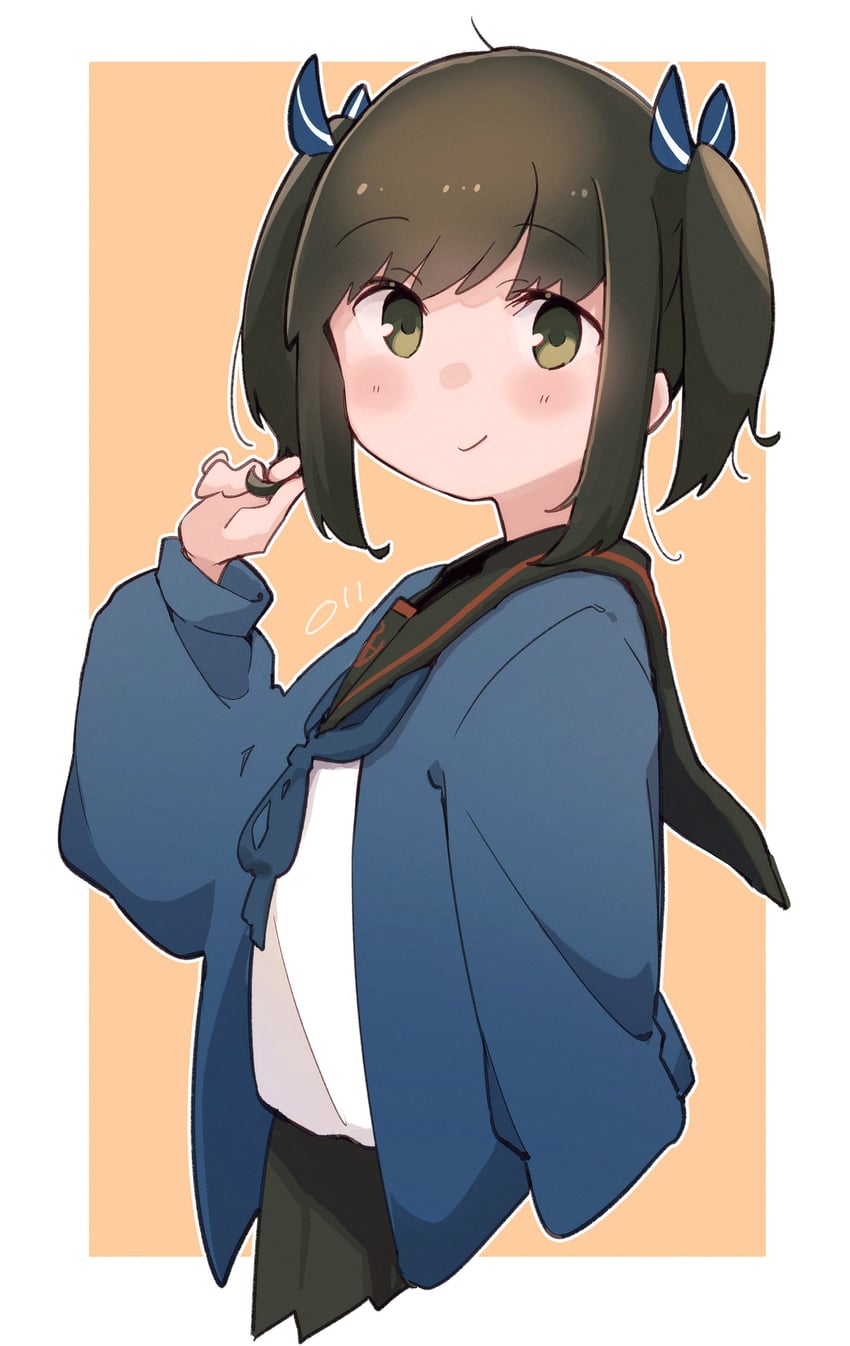 fubuki and fubuki kai ni (kantai collection) drawn by ma_rukan