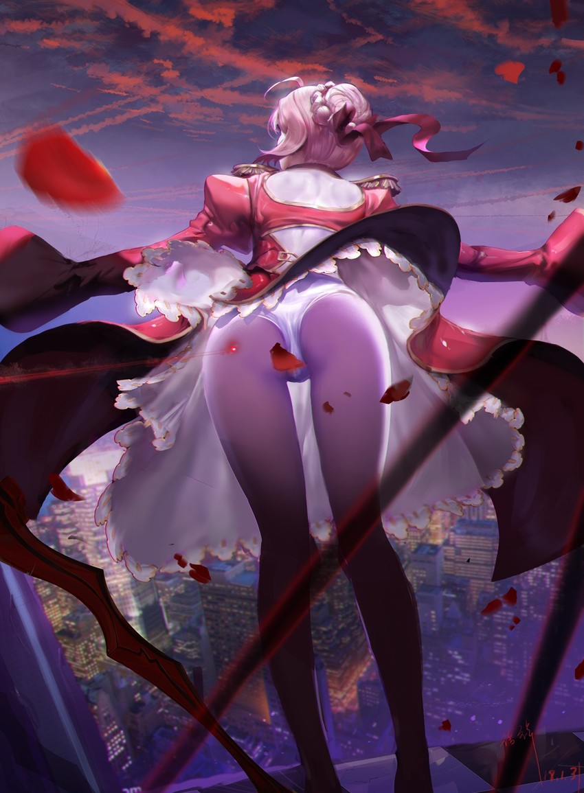 nero claudius (fate and 1 more) drawn by rabbit_(tukenitian)