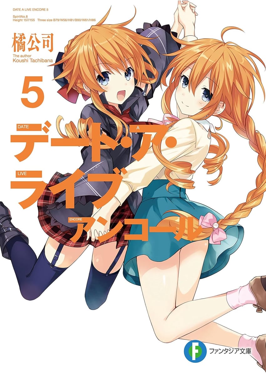 yamai kaguya and yamai yuzuru (date a live) drawn by tsunako