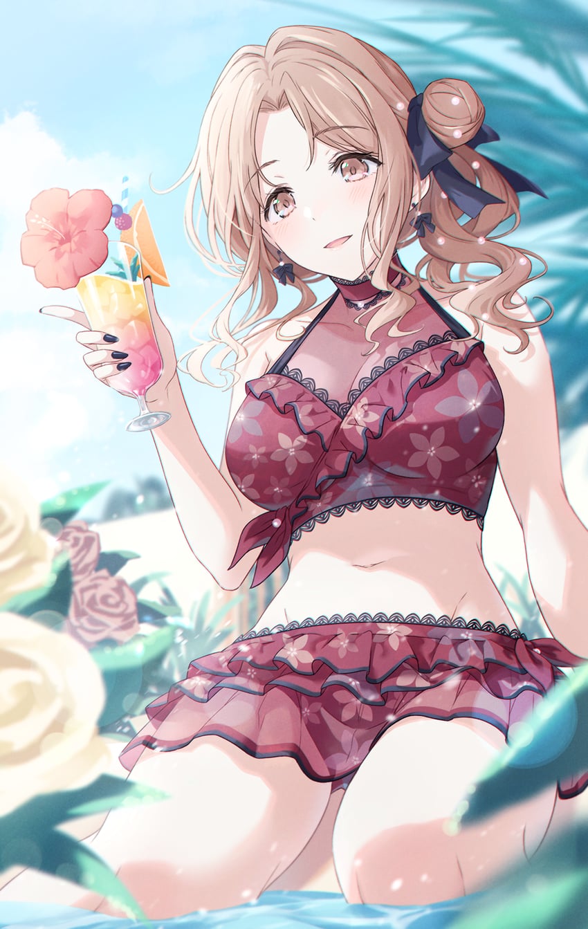 ichikawa hinana (idolmaster and 1 more) drawn by miyasaka_so