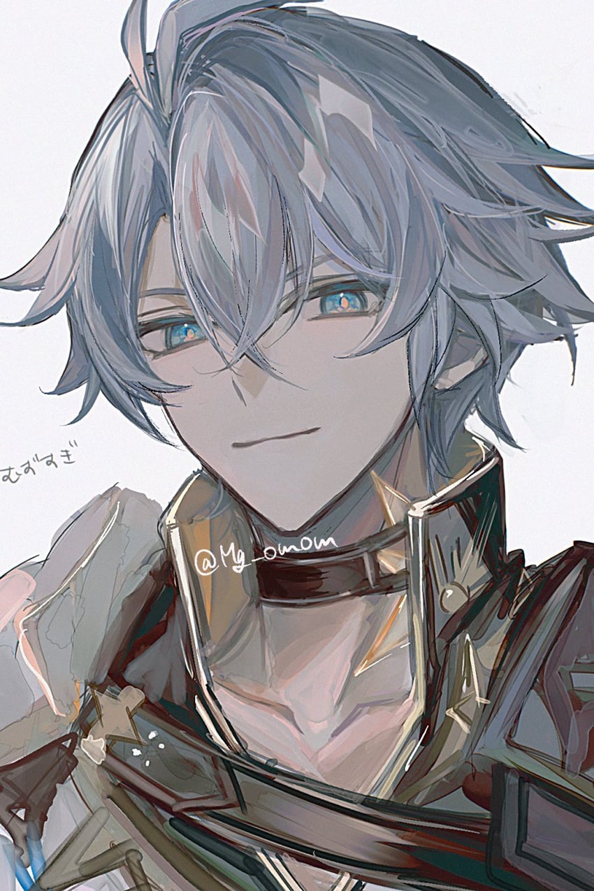 phainon (honkai and 1 more) drawn by mg_omom