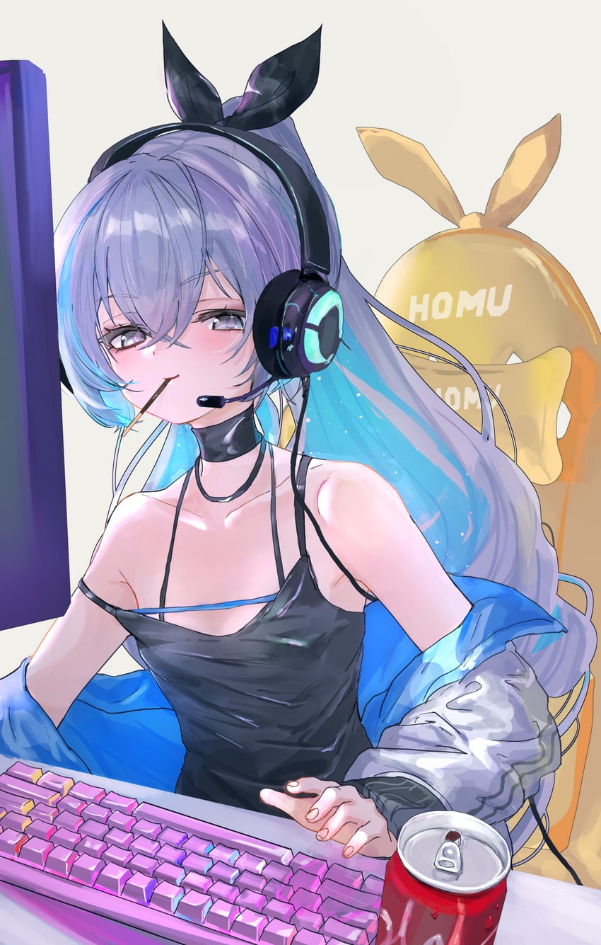 bronya zaychik and homu (honkai and 1 more) drawn by arin_(1010_ssu)