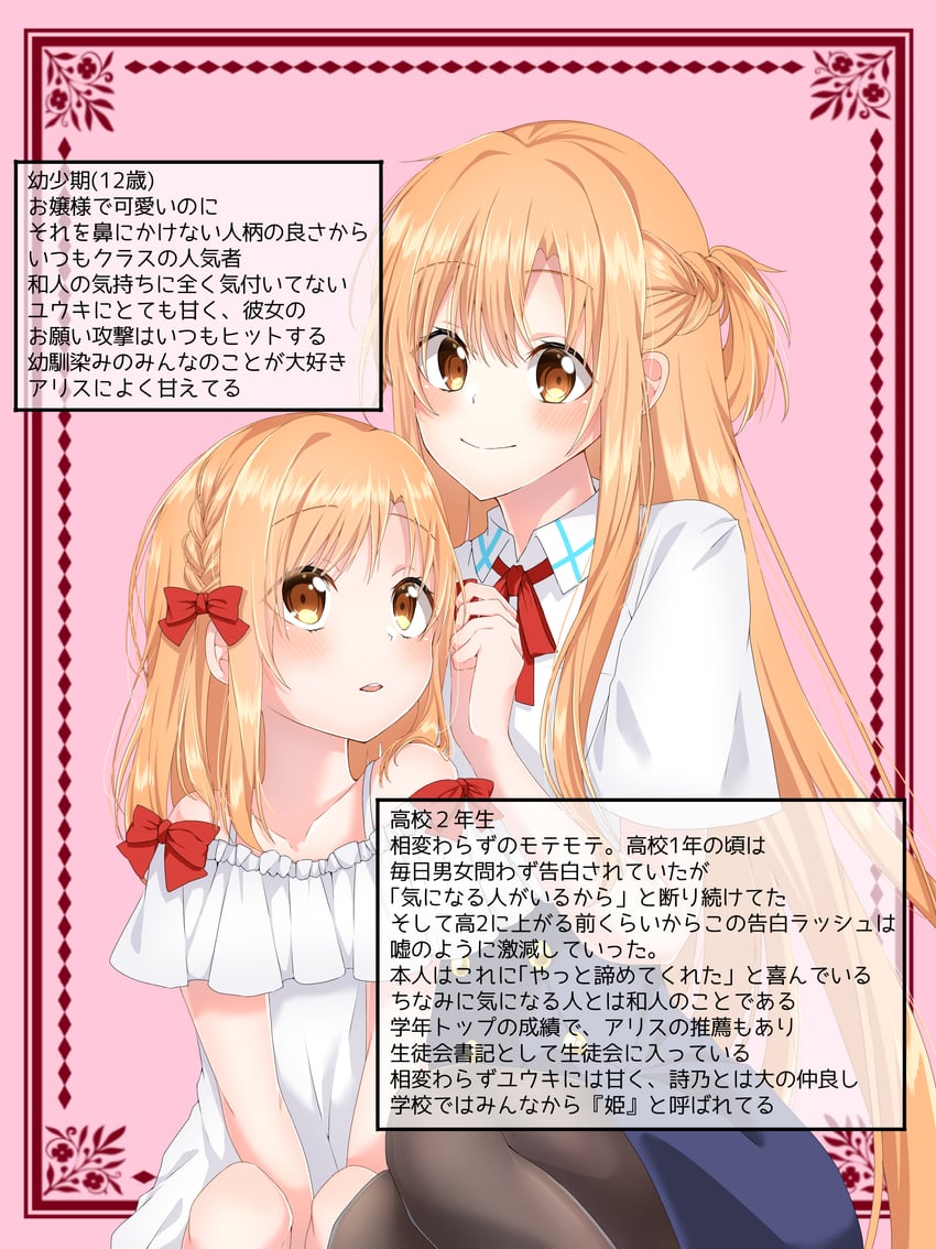 asuna (sword art online) drawn by miruka1024