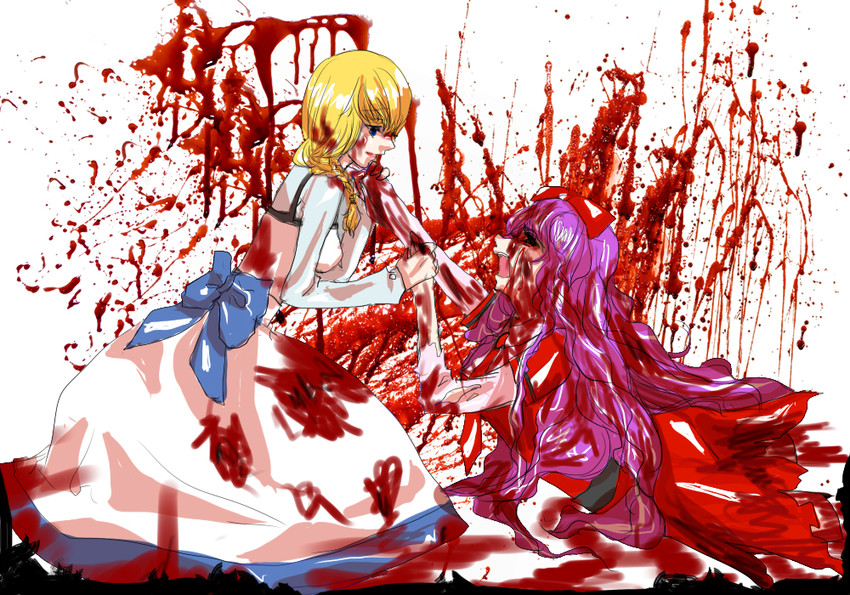 viola and ellen (majo no ie) drawn by niana_(my041004)