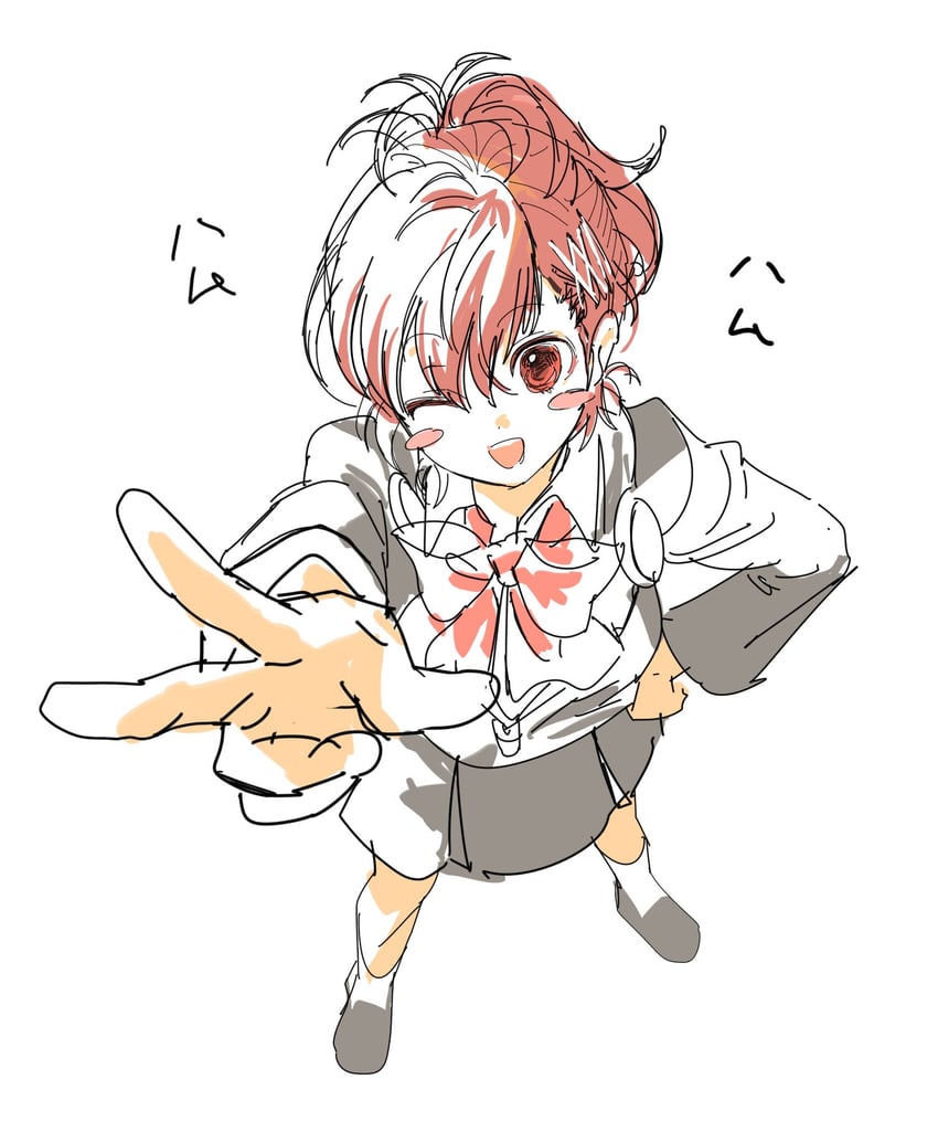 shiomi kotone (persona and 2 more) drawn by natwjeq