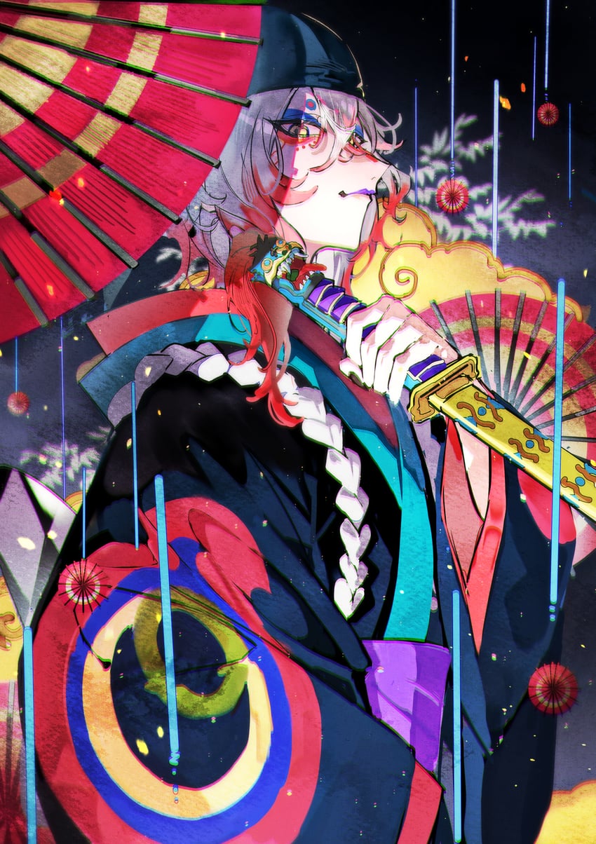 kusuriuri (mononoke and 1 more) drawn by mura_karuki