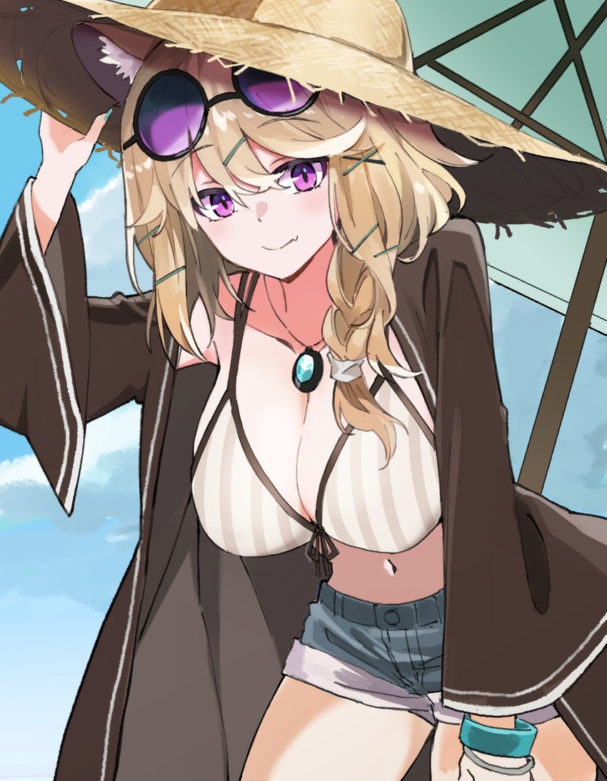 utage (arknights) drawn by shiduki_eku