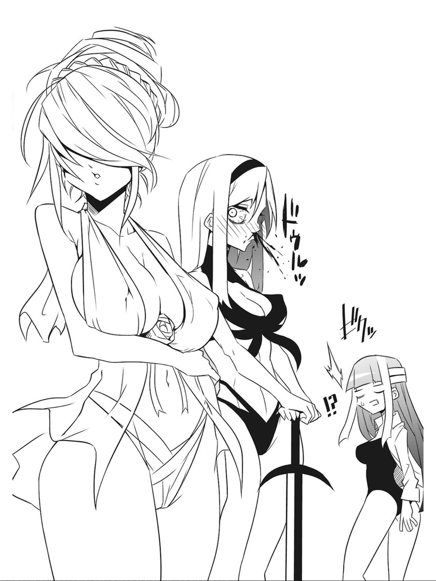 honest rate (zannen onna-kanbu black general-san) drawn by jin_(mugenjin)