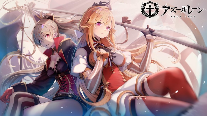 jean bart and richelieu (azur lane) drawn by hoshizaki_reita