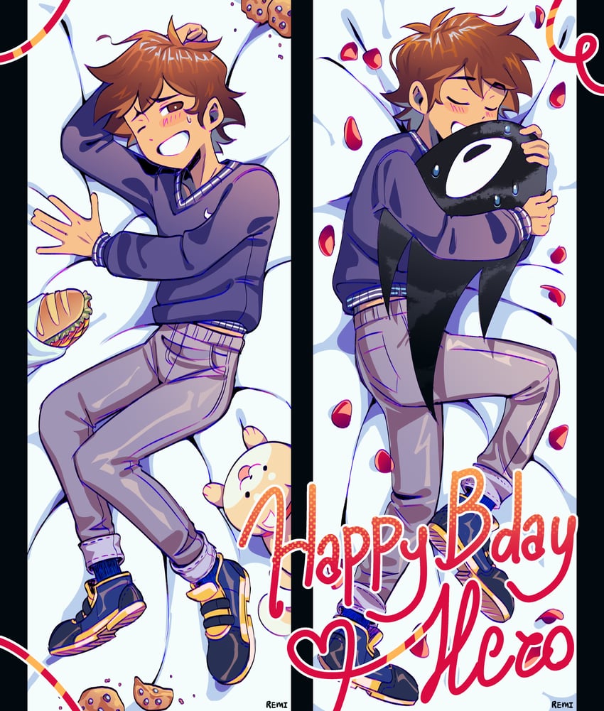 hero, something, and hector (omori) drawn by remi_(mozzaremi)