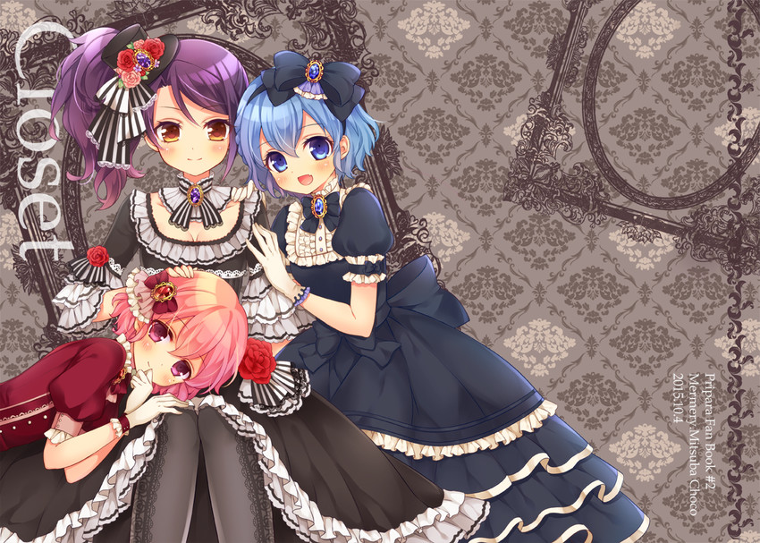 reona west, dorothy west, and toudou shion (pretty series and 1 more) drawn by mitsuba_choco