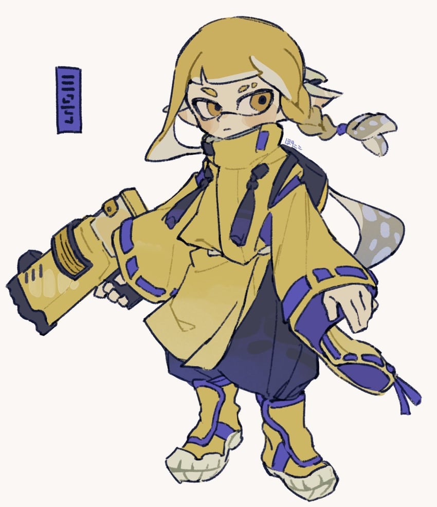 agent 3 (splatoon and 1 more) drawn by p0m4_p0m4