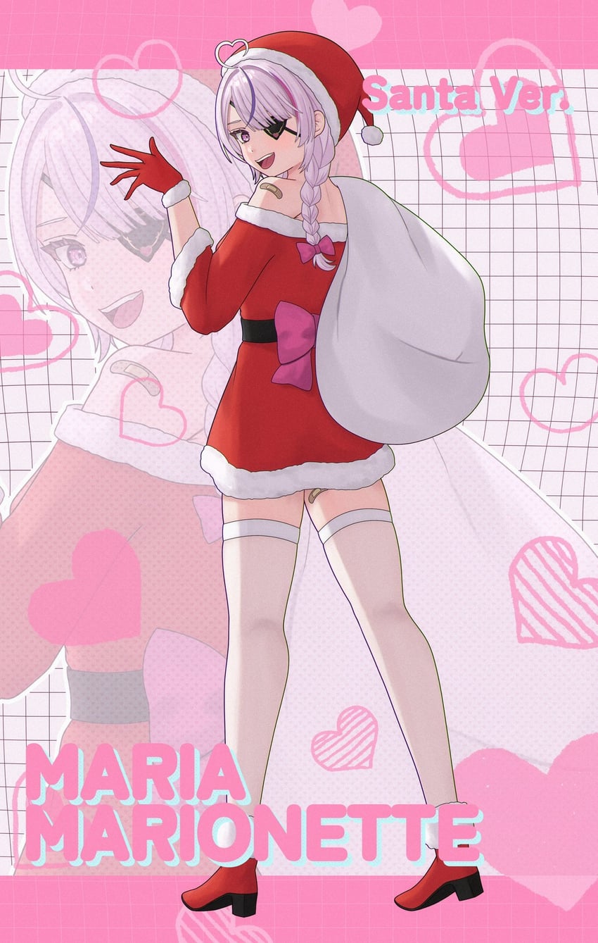 maria marionette (nijisanji and 1 more) drawn by uduki_illust