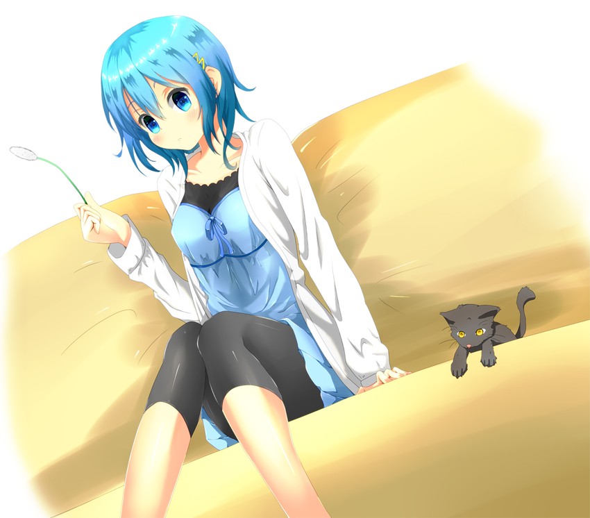 miki sayaka (mahou shoujo madoka magica) drawn by orange--cat