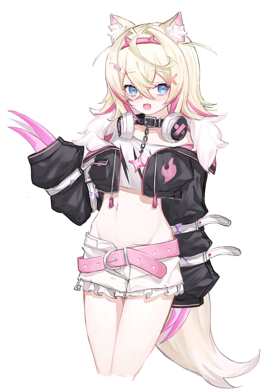 mococo abyssgard (hololive and 1 more) drawn by lechiennoir