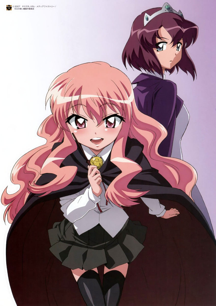 louise francoise le blanc de la valliere and henrietta de tristain (zero no tsukaima)