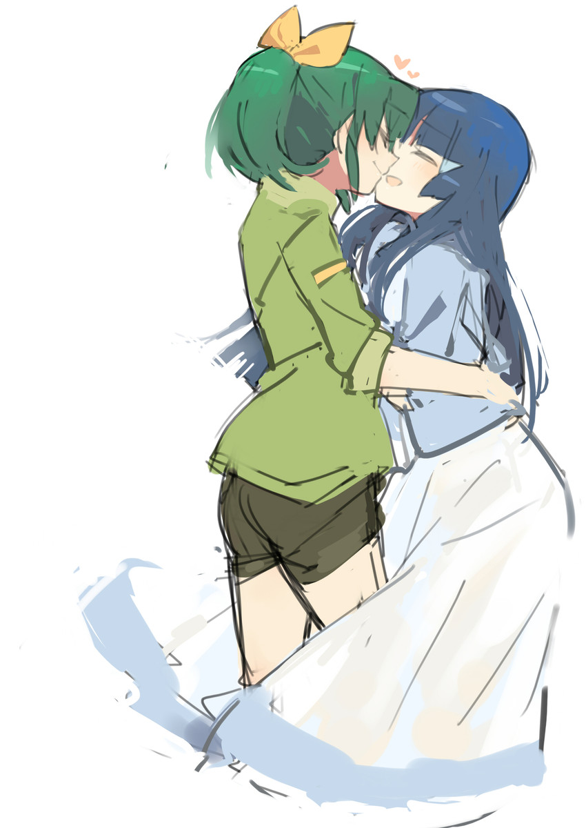 midorikawa nao and aoki reika (precure and 1 more) drawn by yomosaka