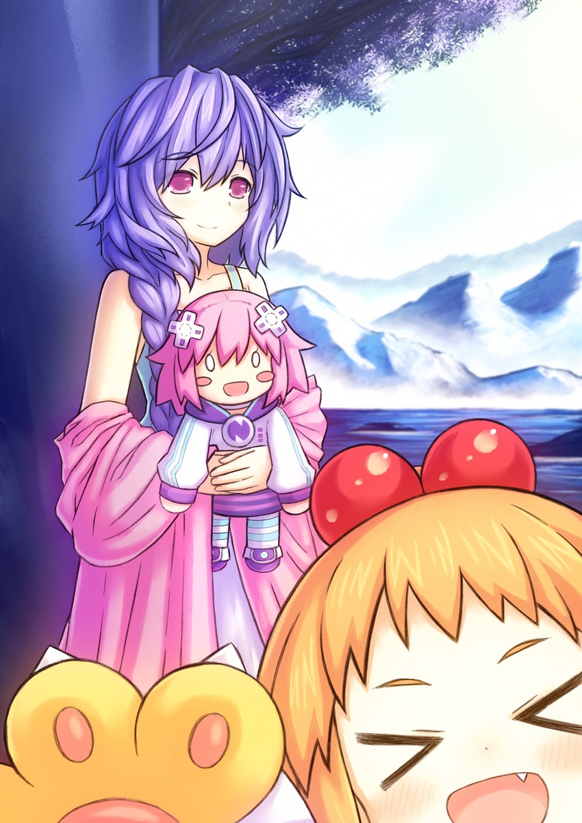 neptune, pururut, and pish (neptune and 1 more) drawn by novus_rue