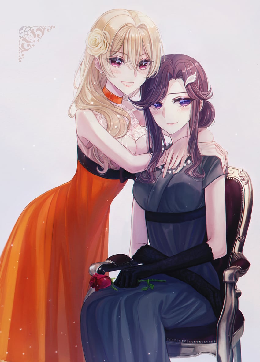 saijou claudine and tendou maya (shoujo kageki revue starlight and 1 more) drawn by blackfangs