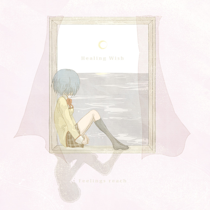 miki sayaka (mahou shoujo madoka magica) drawn by yama_(rabbit_room)