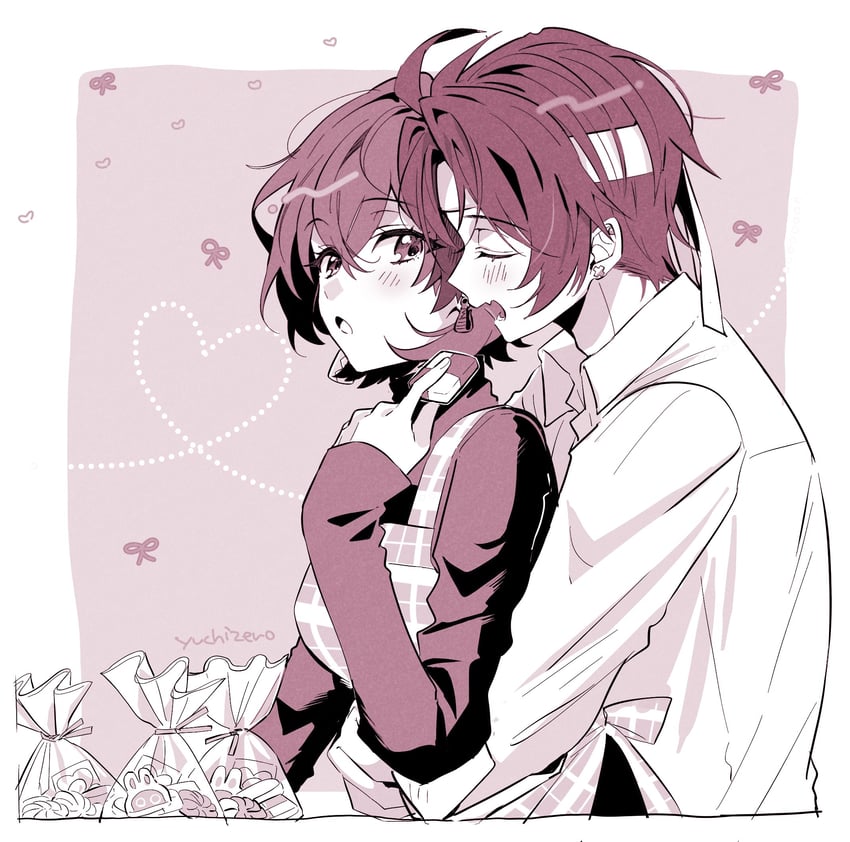 belle and asaba harumasa (zenless zone zero) drawn by yuchizero