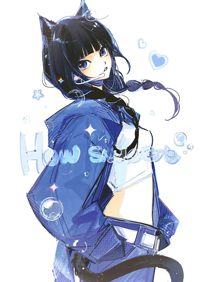 haerin (real life and 1 more) drawn by rourow