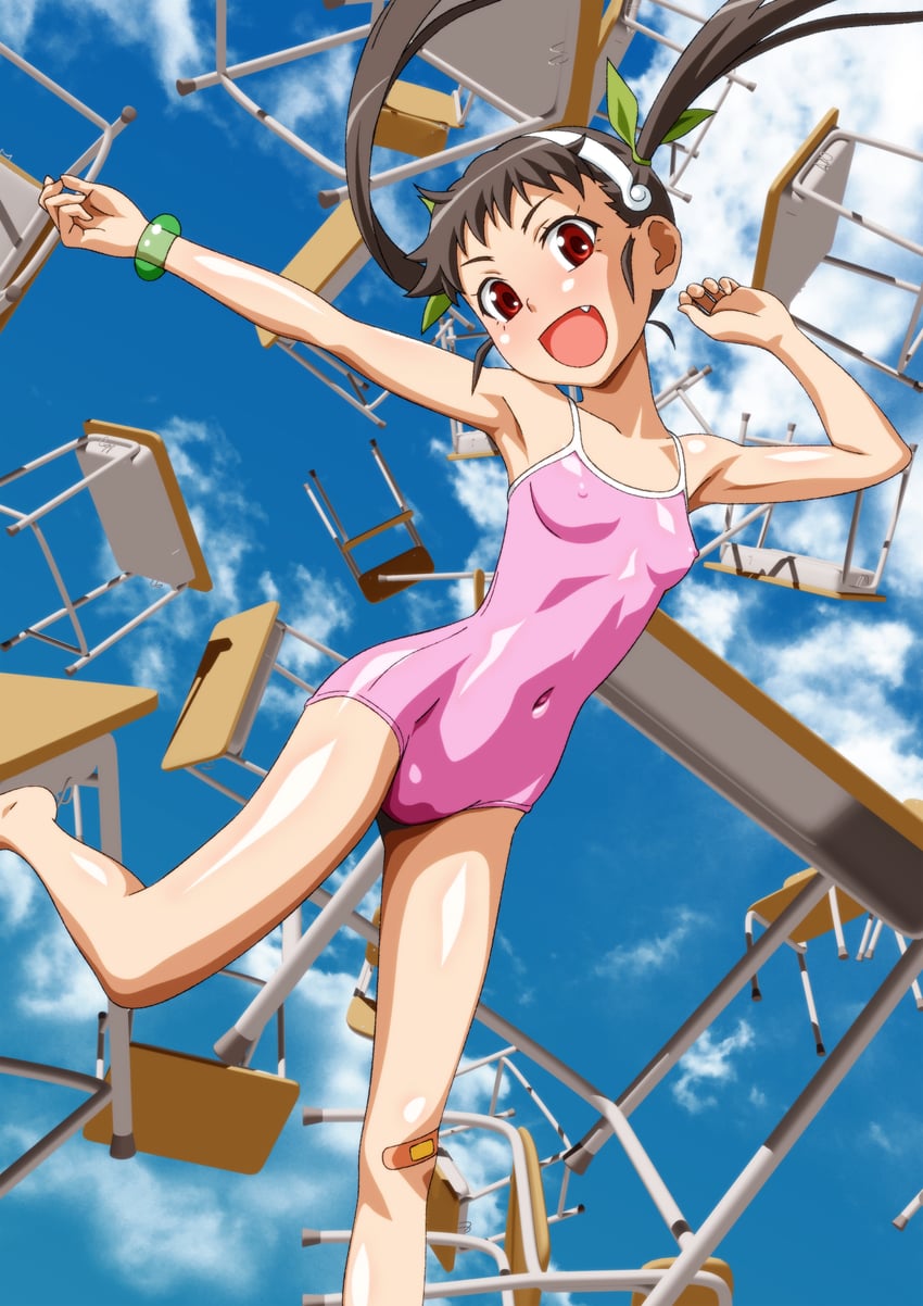 hachikuji mayoi (monogatari and 1 more) drawn by carinae
