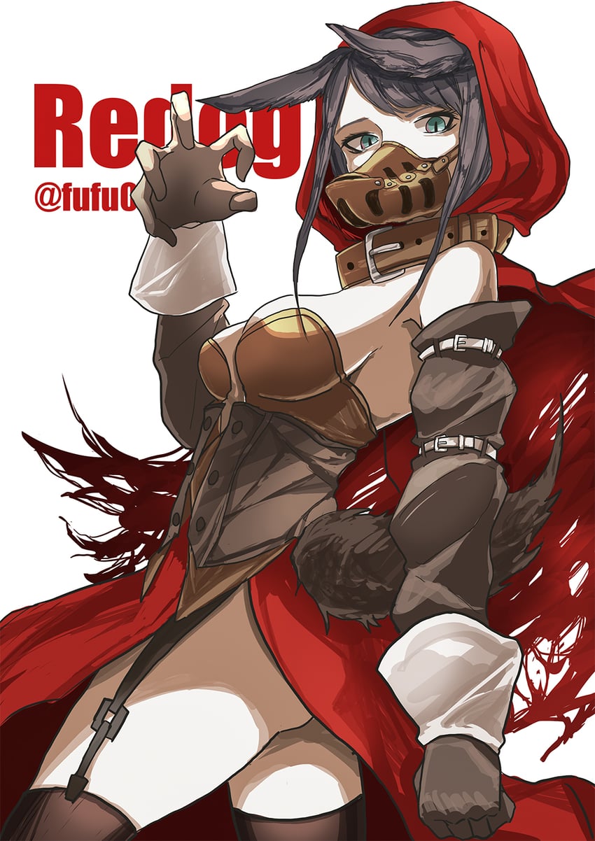 little red riding hood (original and 1 more) drawn by fufu_(fufuichi04)