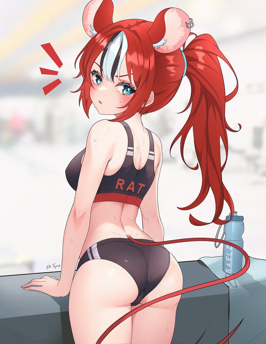 hakos baelz (hololive and 1 more) drawn by sk_jynx