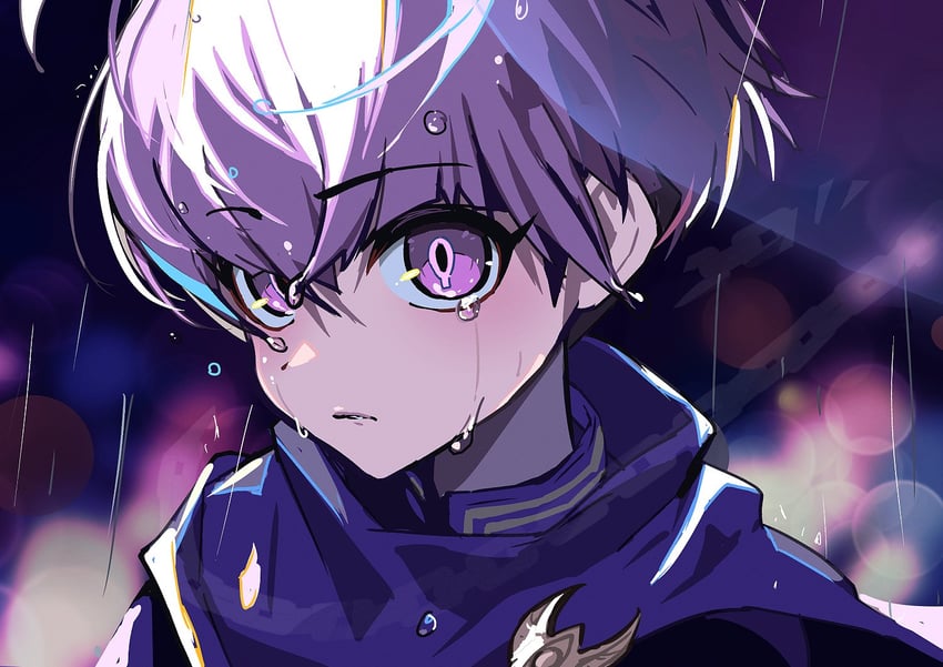 yuma kokohead (master detective archives: rain code) drawn by yoruhachi