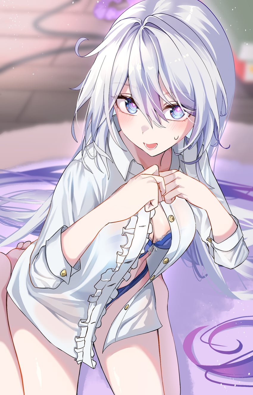 kiana kaslana (honkai and 1 more) drawn by nagonako