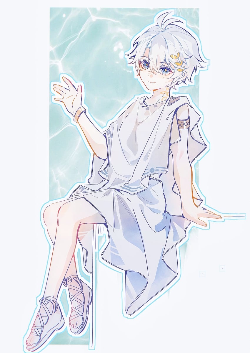 phainon (honkai and 1 more) drawn by sorane_hexi