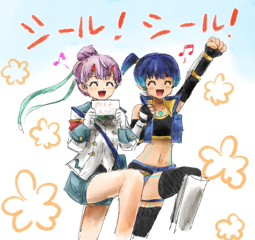 sena and fiona (xenoblade chronicles and 1 more) drawn by kicdon
