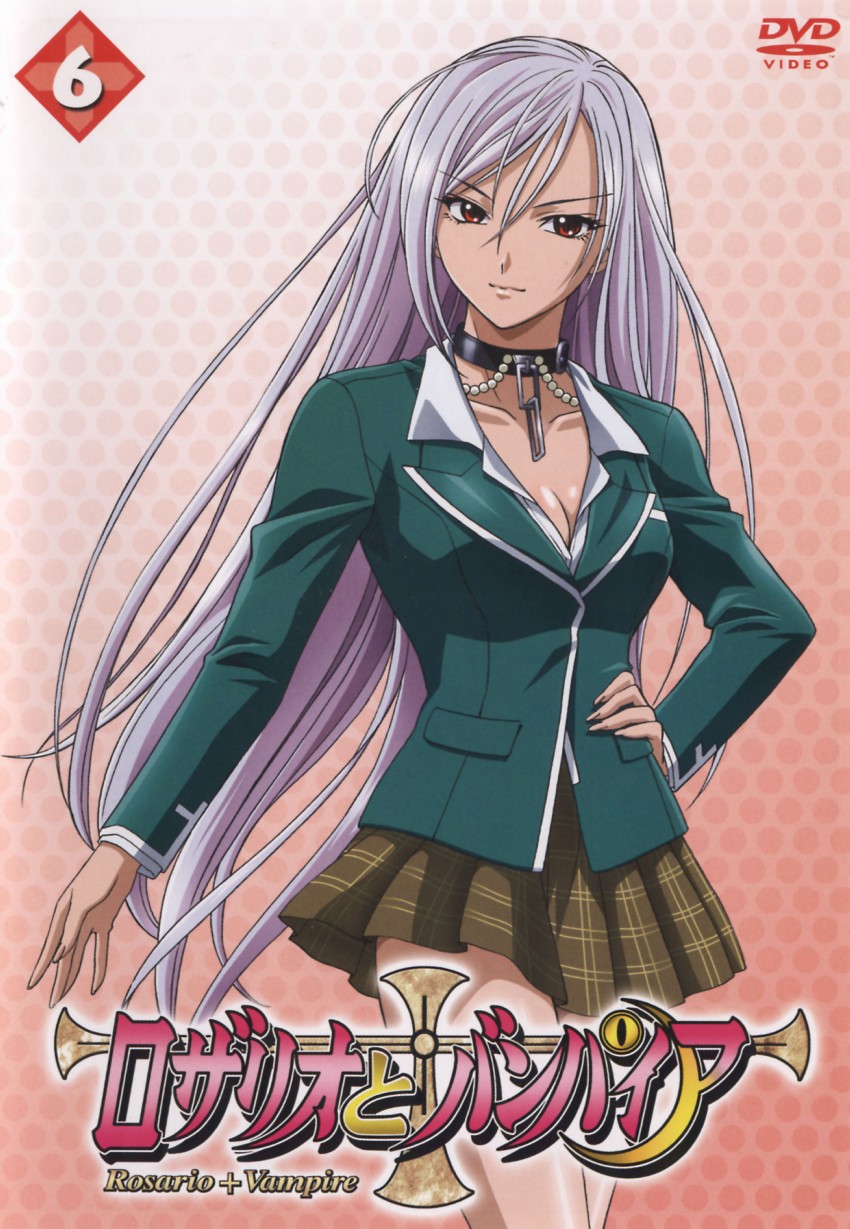 akashiya moka and inner moka (rosario+vampire) drawn by fujita_mariko