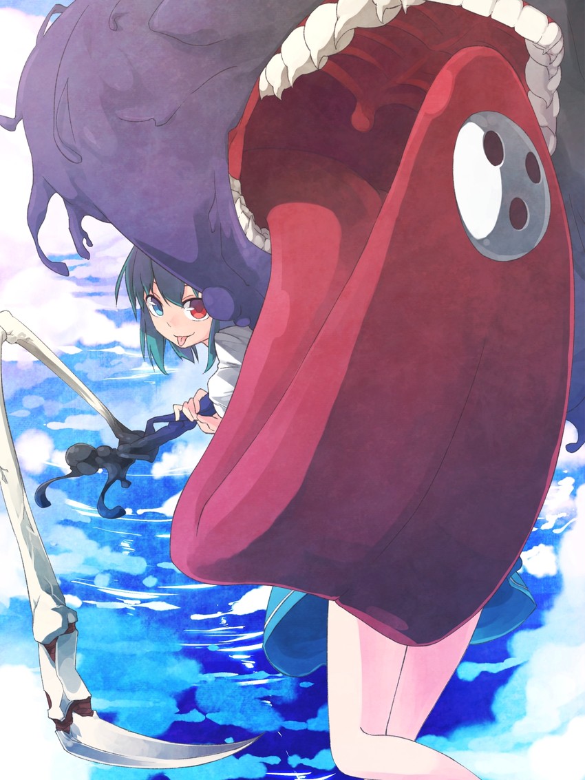 tatara kogasa and arakune (touhou and 1 more) drawn by ibuki_notsu