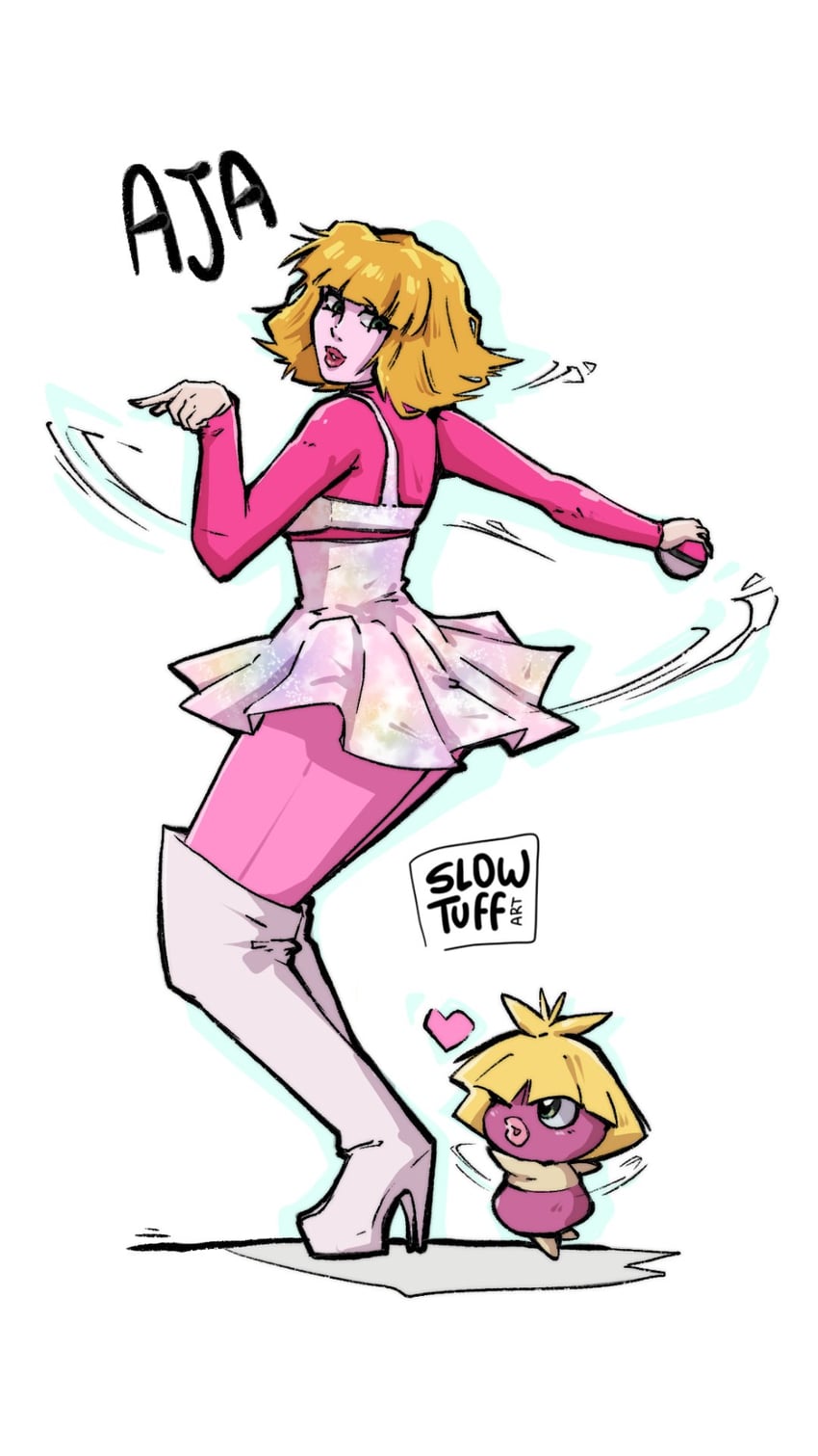 smoochum (pokemon and 1 more) drawn by slowtuffart