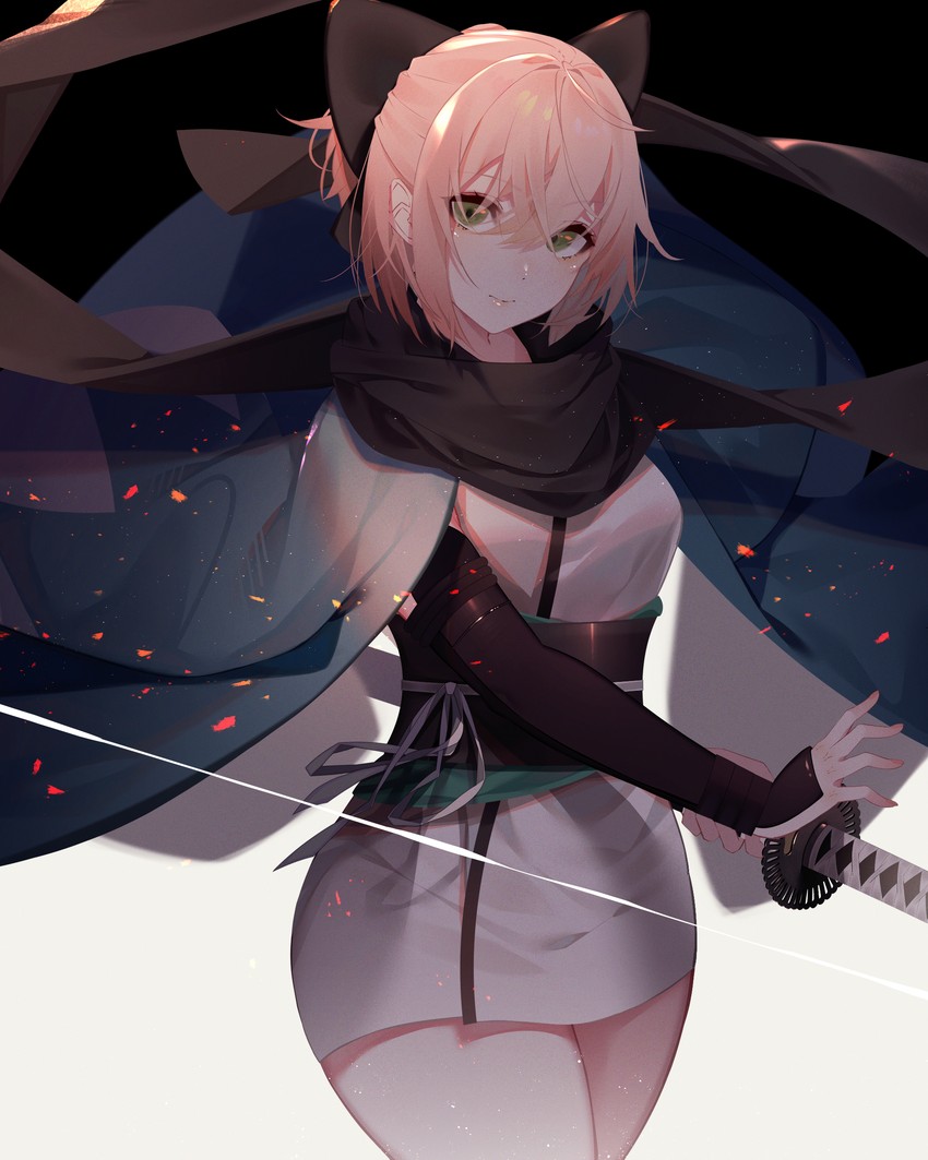 okita souji (fate and 2 more) drawn by kisui_(28992125)