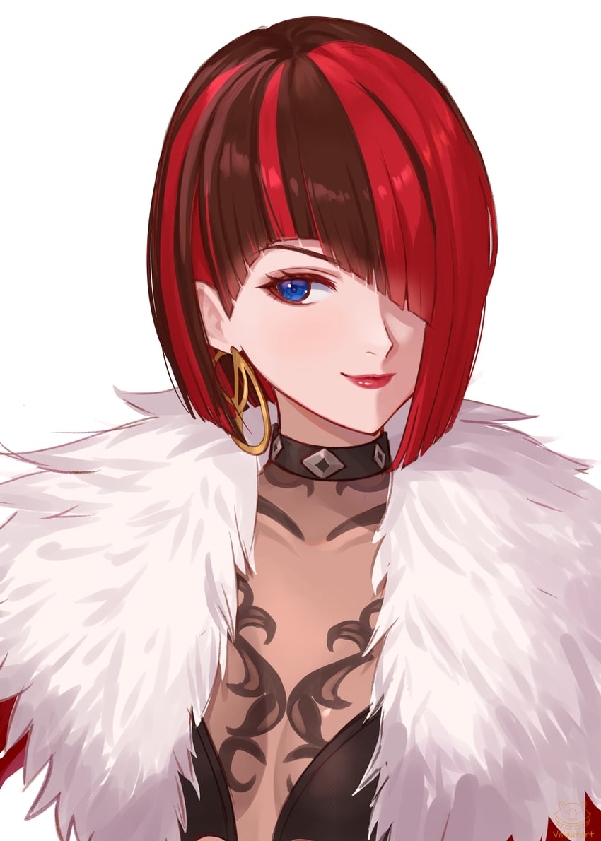 anna williams (tekken and 1 more) drawn by velantart