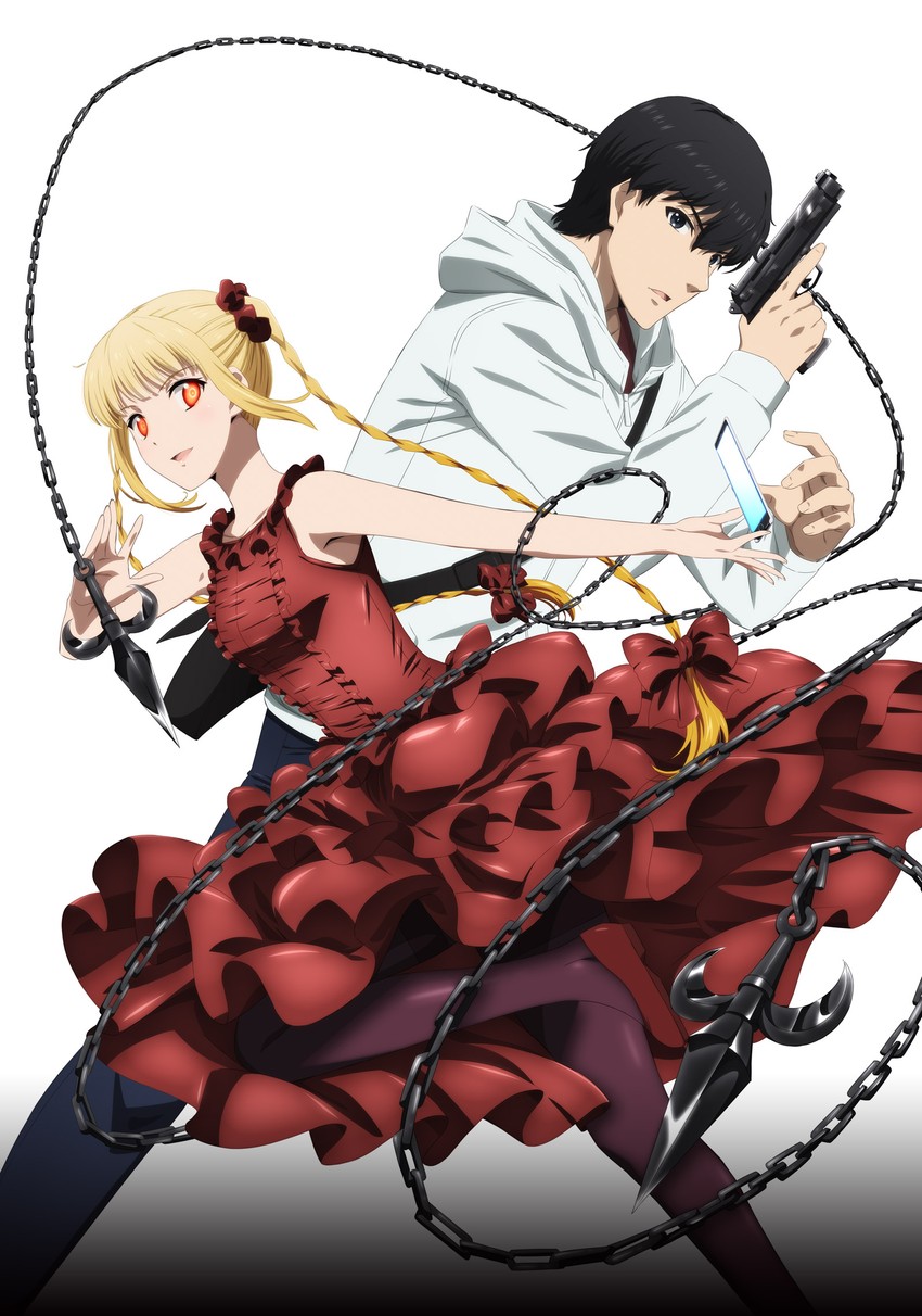 shuka and sudou kaname (darwin's game) drawn by nakanishi_kazuya