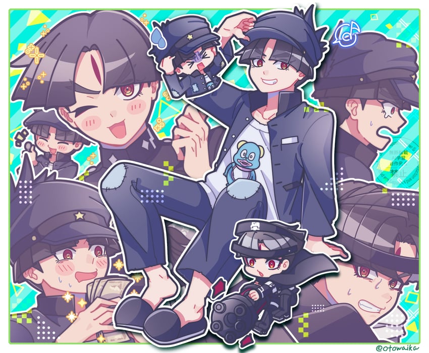 maruko gaku (the hundred line -last defense academy-) drawn by otowaika