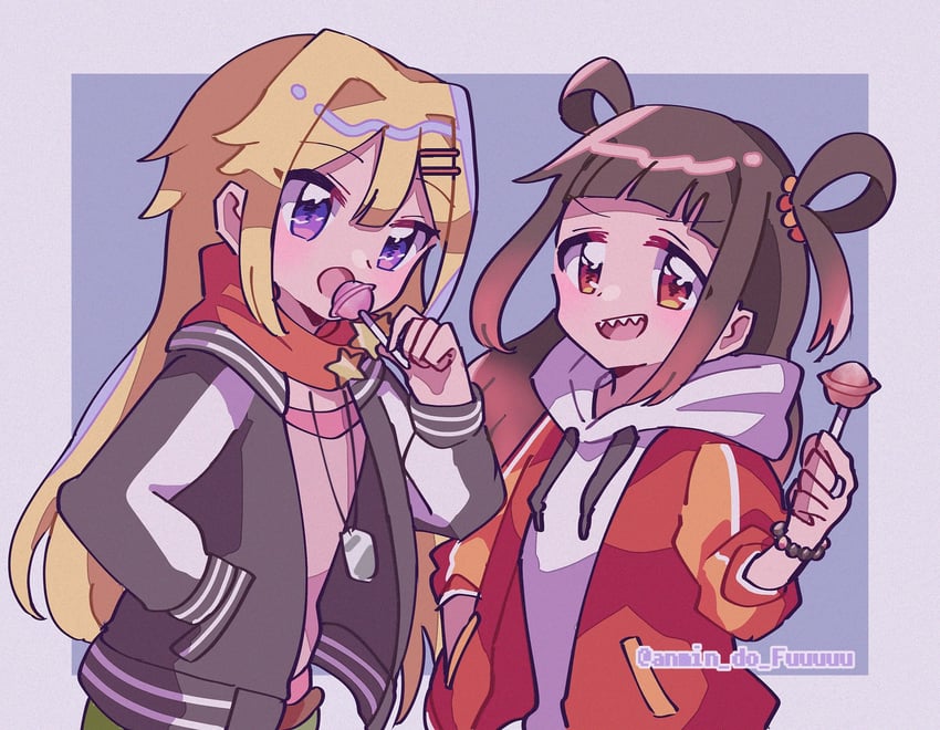 mitsuki felicia and ooba juri (mahou shoujo madoka magica and 1 more) drawn by takenoko_mgrc